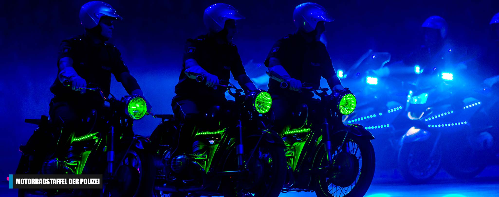Motorradstaffel Polizei